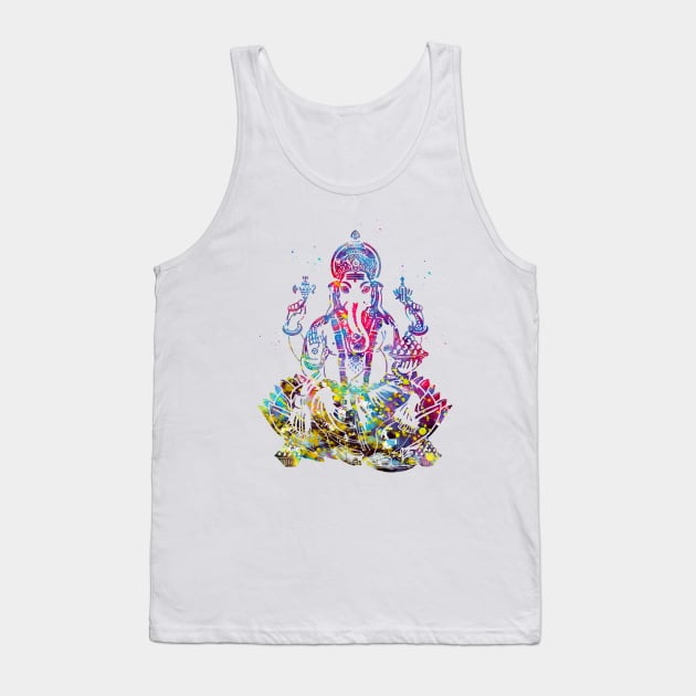 Ganesha Tank Top by erzebeth